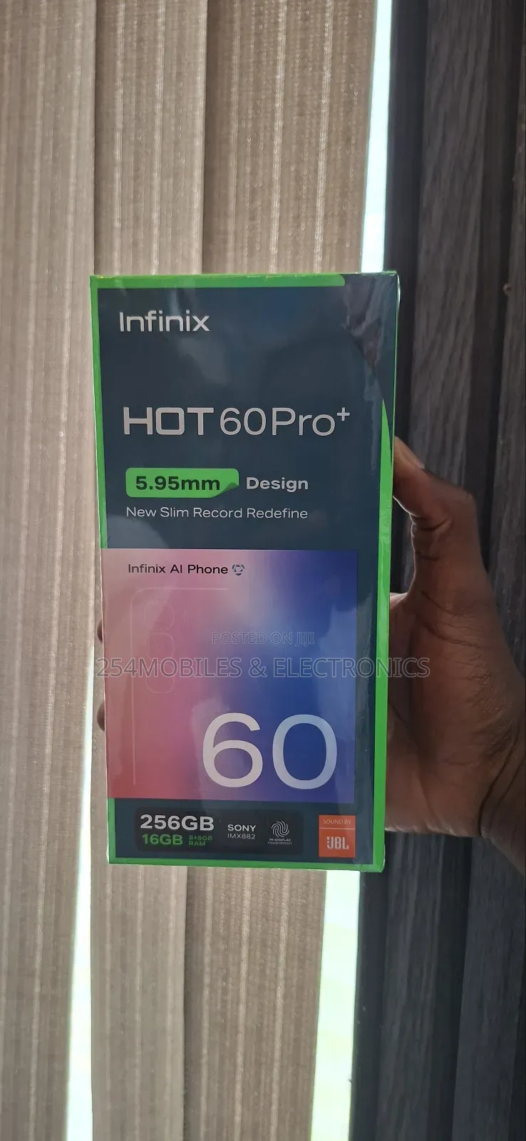 New Infinix Hot 50 Pro+ 4G 256 GB Black