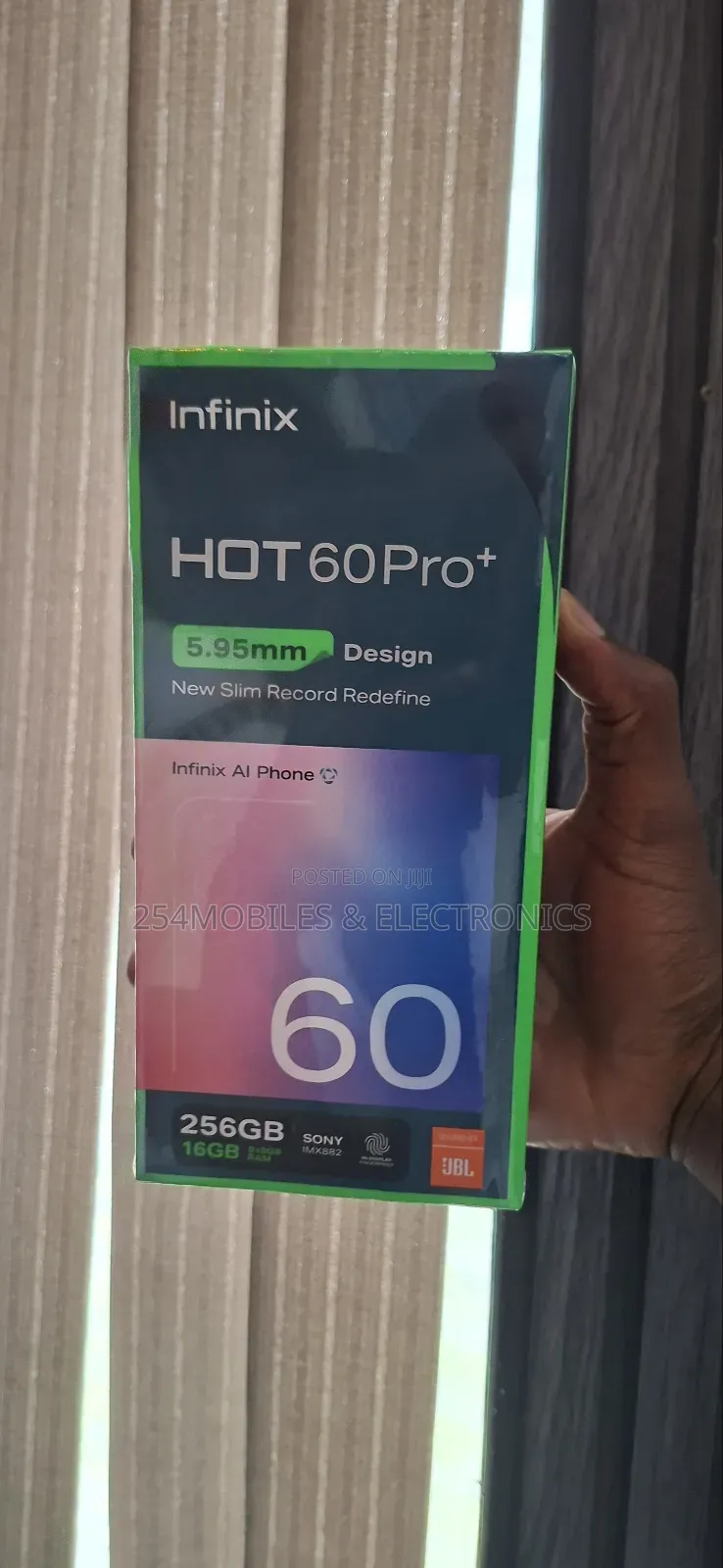 New Infinix Hot 50 Pro+ 4G 256 GB Black