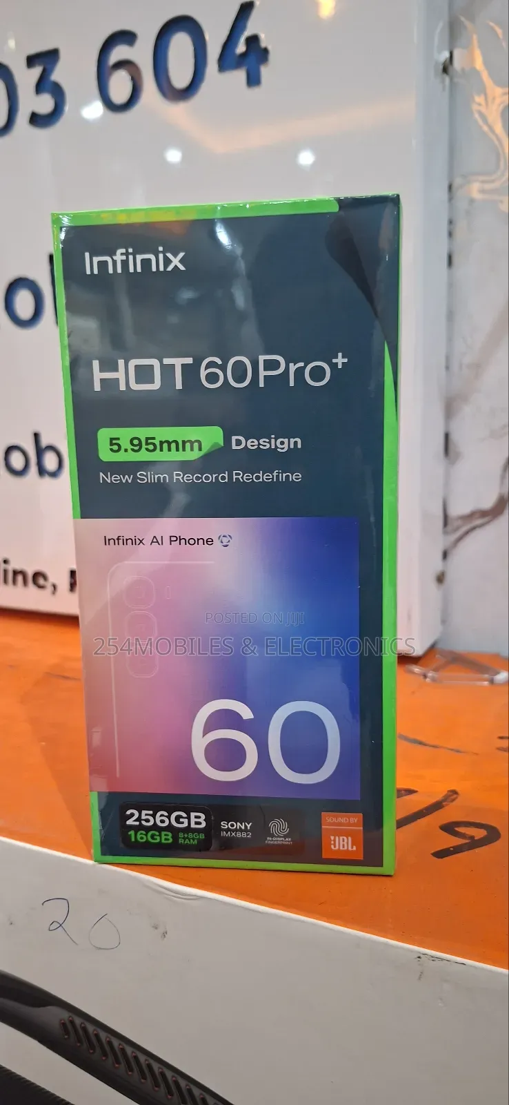 New Infinix Hot 50 Pro+ 4G 256 GB Black