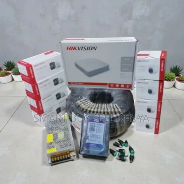 Ios Support 8 Hikvision 1080p Full Hd 2mp CCTV Cameras Full System Kit