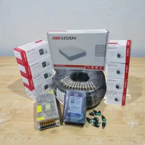 Easy Installation 8 Hikvision 1080p Full Hd 2mp CCTV Cameras Full Kit