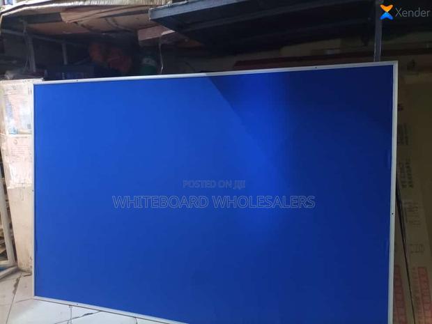 Large Blue Pin Board 8ft X 4ft for Projects - main view