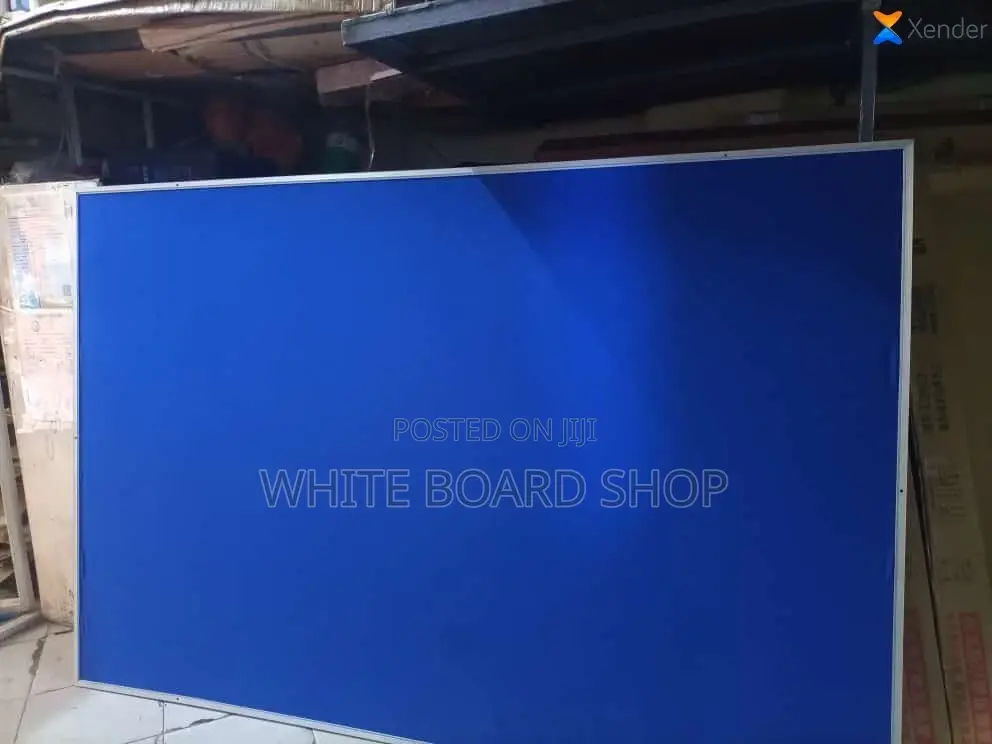 Large Blue Pin Board 8ft X 4ft for Projects