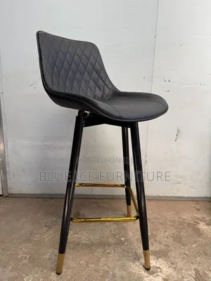 Swivel Leather Bar Stool