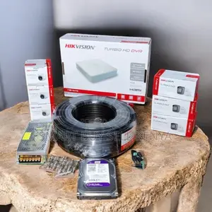 Hikvision 6 1080p 2mp Easy Install CCTV Cameras Full System Kit