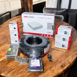 Hikvision 6 1080p 2mp Waterproof CCTV Cameras Full System Kit
