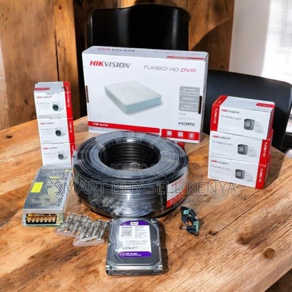 Hikvision 6 1080p 2mp Live View CCTV Cameras Full System Kit