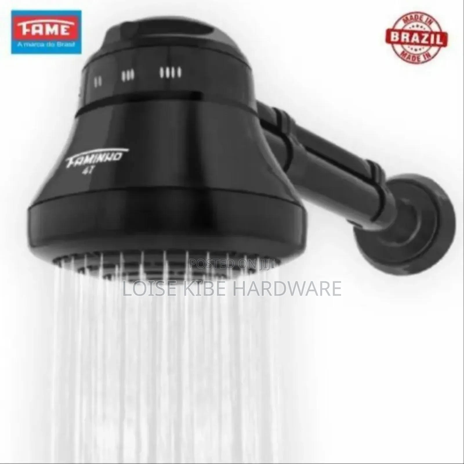 Black Shower Head Available