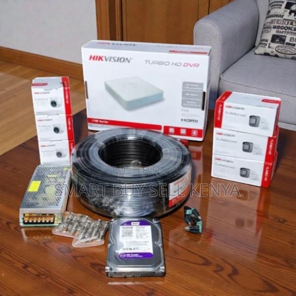 Hikvision 6 1080p 2mp High Quality CCTV Cameras Full System Kit