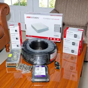 Hikvision 6 1080p 2mp Home Security CCTV Cameras Full System Kit