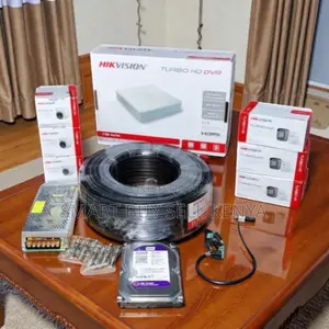 Hikvision 6 1080p 2mp Office Security CCTV Cameras Full System Kit