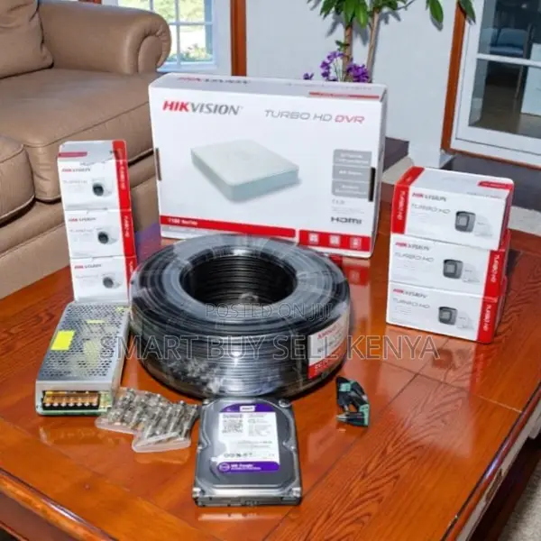 Hikvision 6 1080p 2mp Remote Access CCTV Cameras Full System Kit