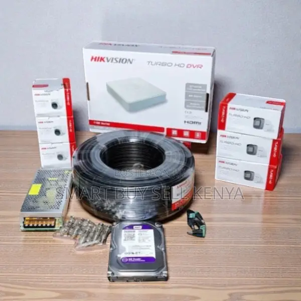 Hikvision 6 1080p 2mp Weatherproof CCTV Cameras Full System Kit