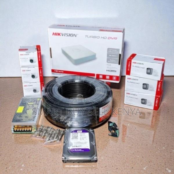 Hikvision 6 1080p 2mp Reliable CCTV Cameras Full System Kit