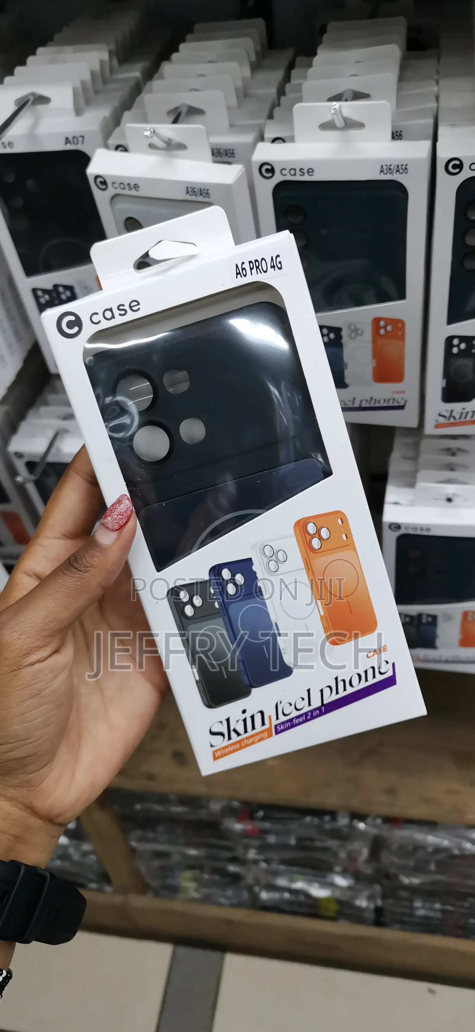 Retike Soft Tpu Magnetic Case for Oppo A6 Pro 5g -Black
