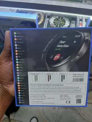 Hainoteko - 32 Smartwatch, Amoled Scren