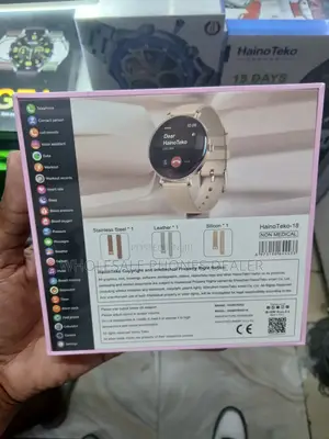 Haino Teko - 18, Amoled Screen, Bluetooth Calling Smartwatch