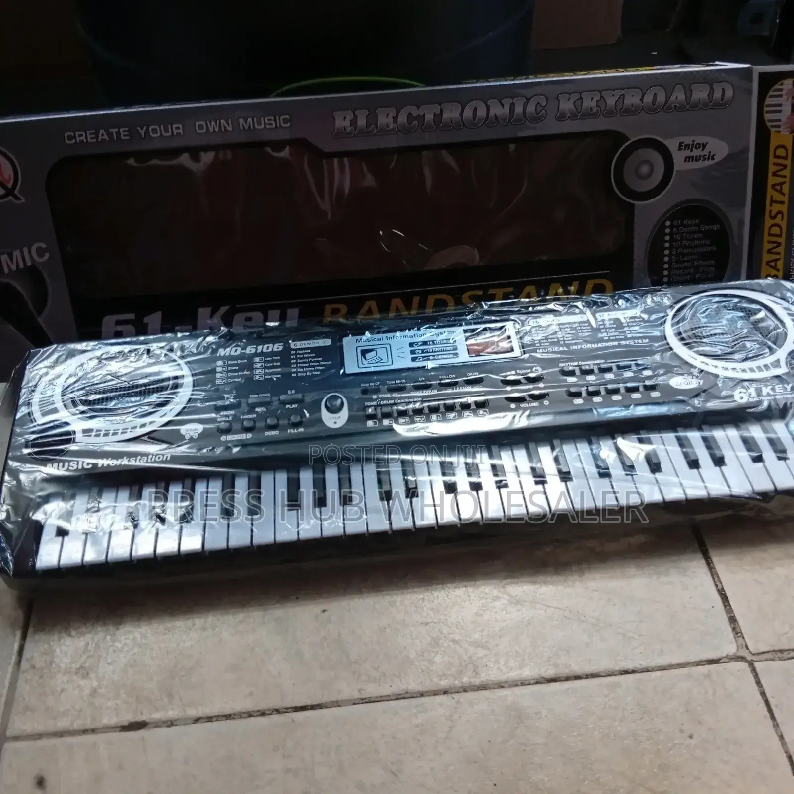 61-Key Electronic Keyboard;