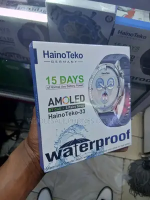 Haino Teko - 33 Smartwatch, Bluetooth Calling & Amoled Screen