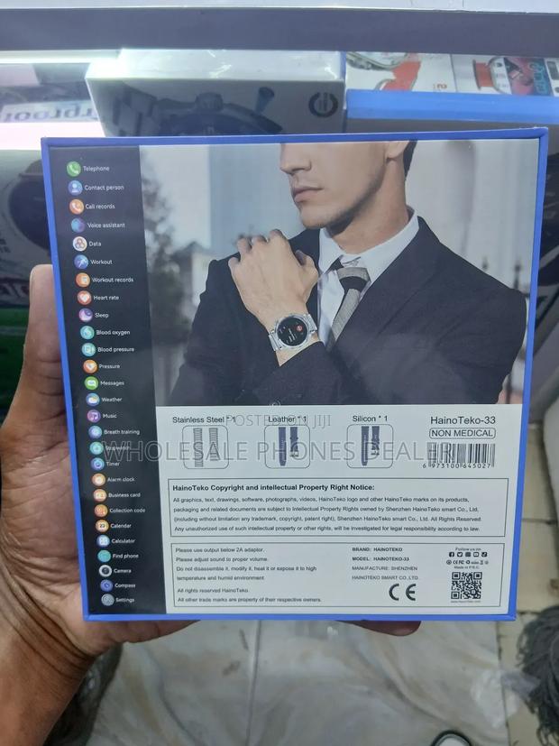Haino Teko - 33 Smartwatch, Bluetooth Calling & Amoled Screen - thumbnail 3