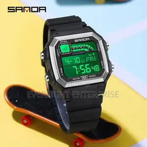 New Sanda Digital Watch 6197