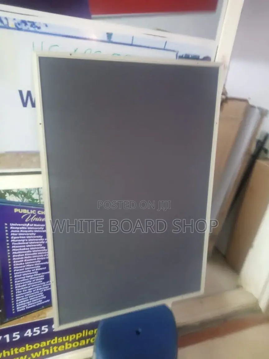 Fabricated Grey Noticeboards 4ft X 3ft for Memo Displays