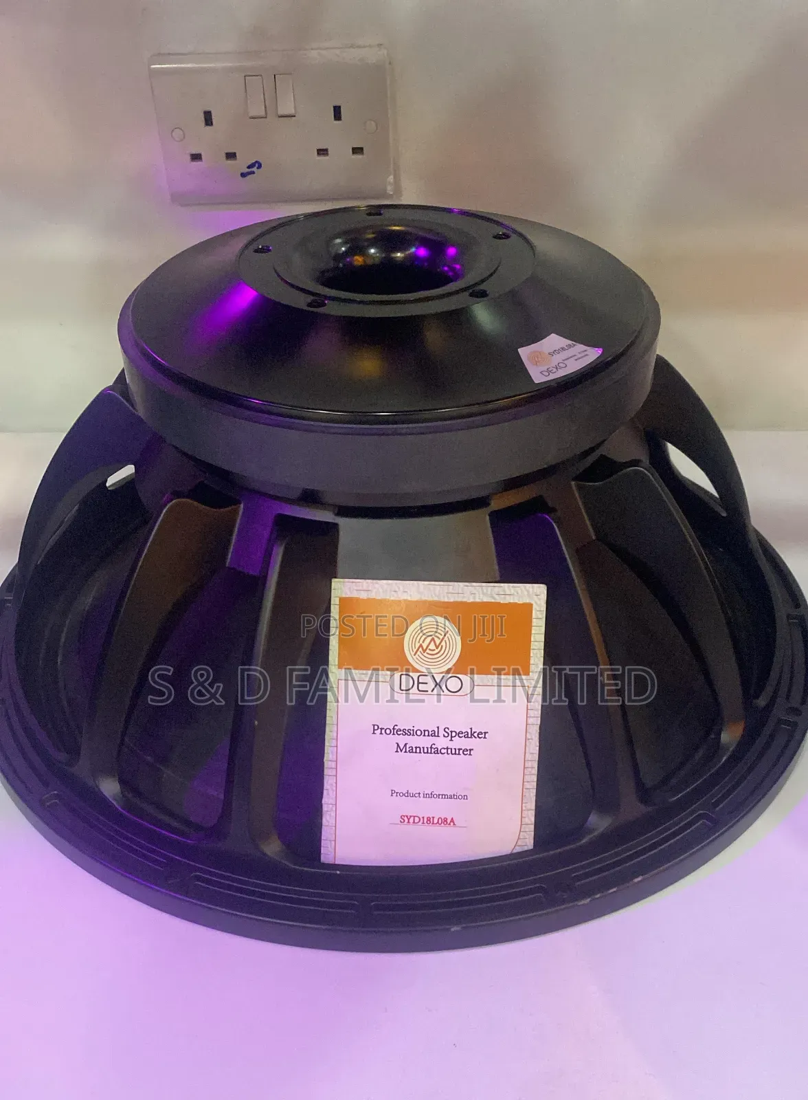 Dexo Syd18l08a Bass Speaker 18 Inches