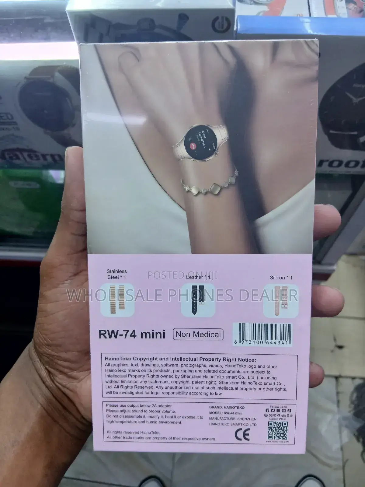 Haino Teko Rw-74 Mini Waterproof Smartwatch
