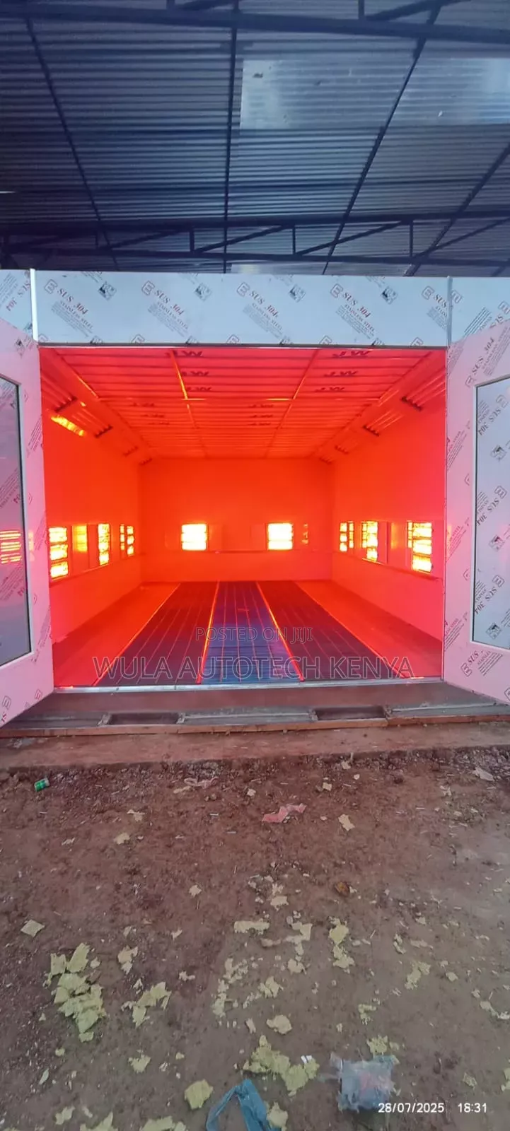 Duarable Heavy Duty Diesel Spray Booth Machine With All Accessories