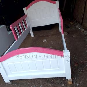 White and Pink Colour Baby Cot - main view