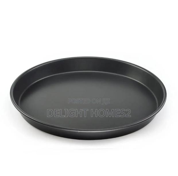 Non-Stick Carbon Steel Pizza Pan 22cm_de - main view