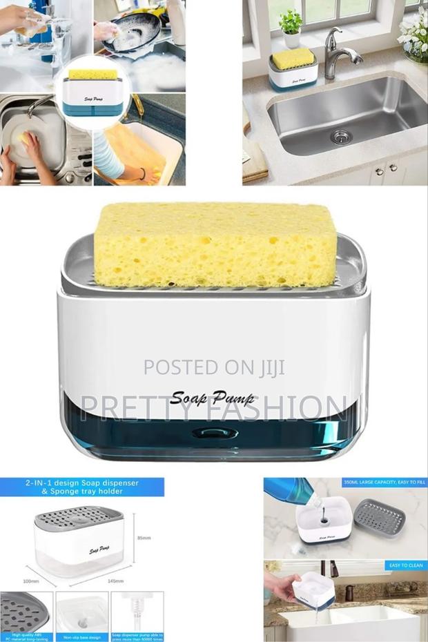 2in1 Soap Pump and Soap Caddy - main view