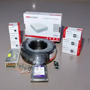 Smartphone App Control Hikvision 6 1080p CCTV Cameras Full System Kit
