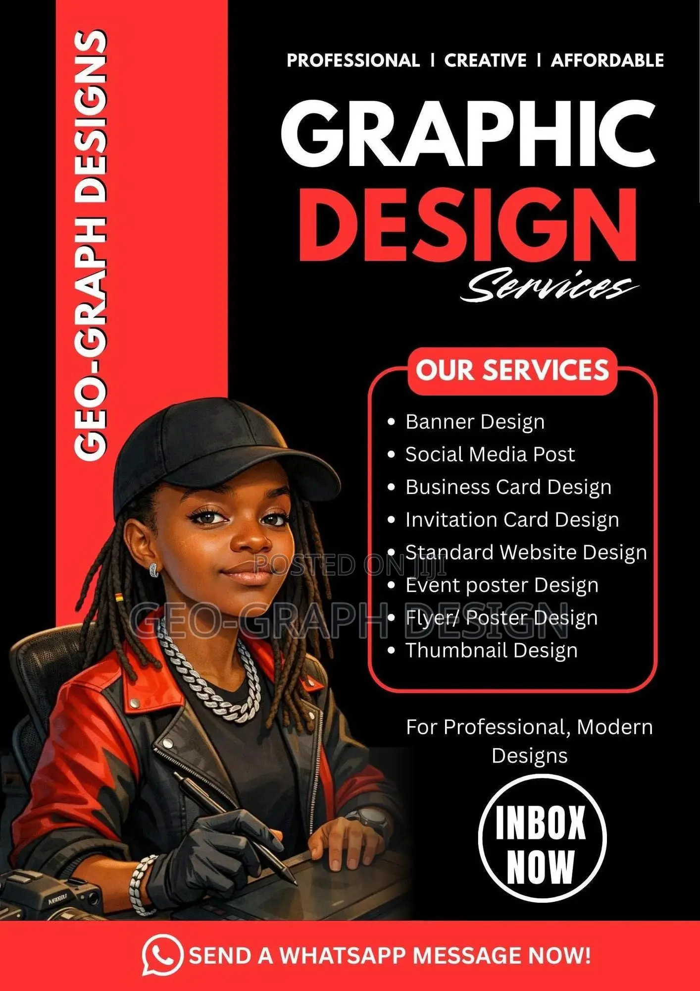 Affordable Graphic Design Services Poster, Banners, Website Designs