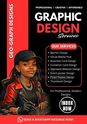 Affordable Graphic Design Services Poster, Banners, Website Designs