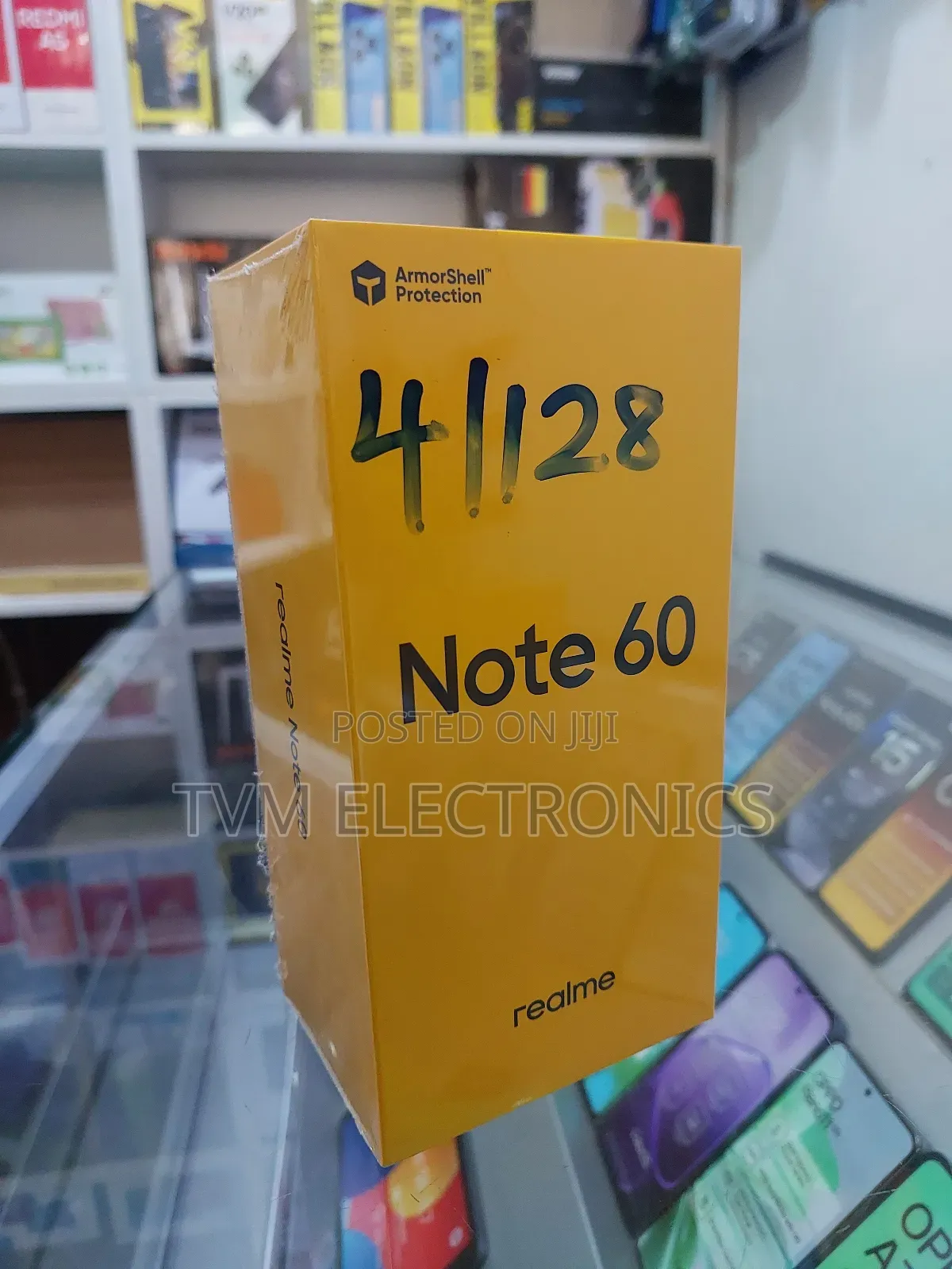 New Realme Note 60 128 GB Black