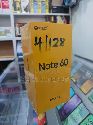 New Realme Note 60 128 GB Black
