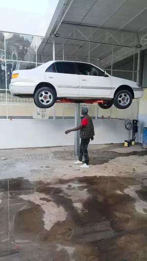Heavy Duty Single Post Carlift (Underwash) Sunshine Italy