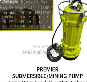Heavy Duty 7.5hp 2" 90m Submersible Mining Pump (3 Phase) - thumbnail 2