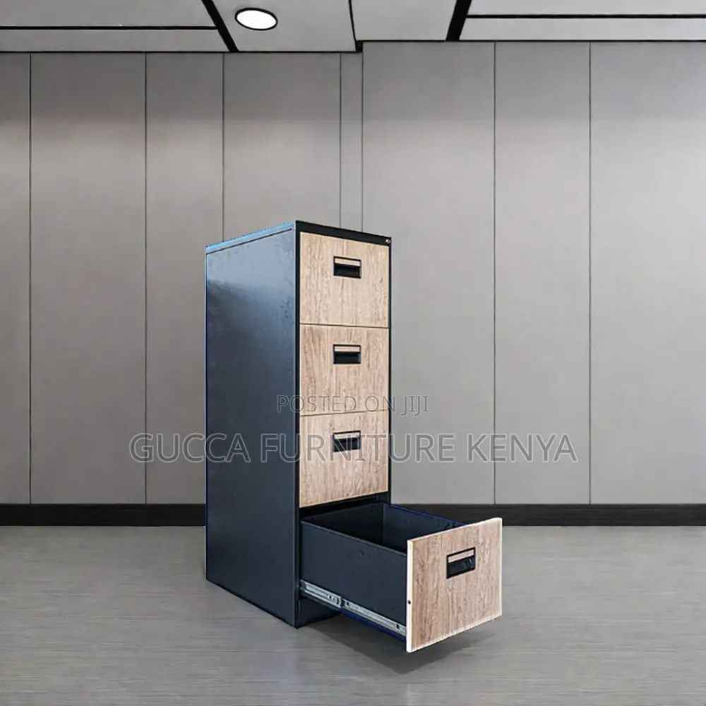 4-drawer Metallic Locker Office Cabinet