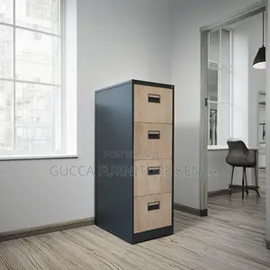 4-drawer Metallic Locker Office Cabinet