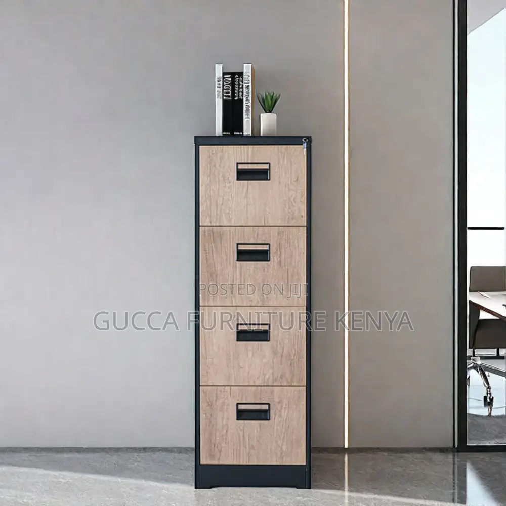 4-drawer Metallic Locker Office Cabinet