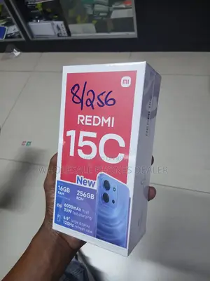New Xiaomi Redmi 15C 4G 256 GB Black