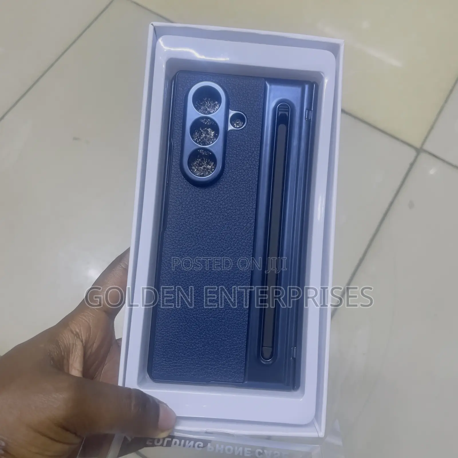 Samsung Fold 7 Leather Case Cover
