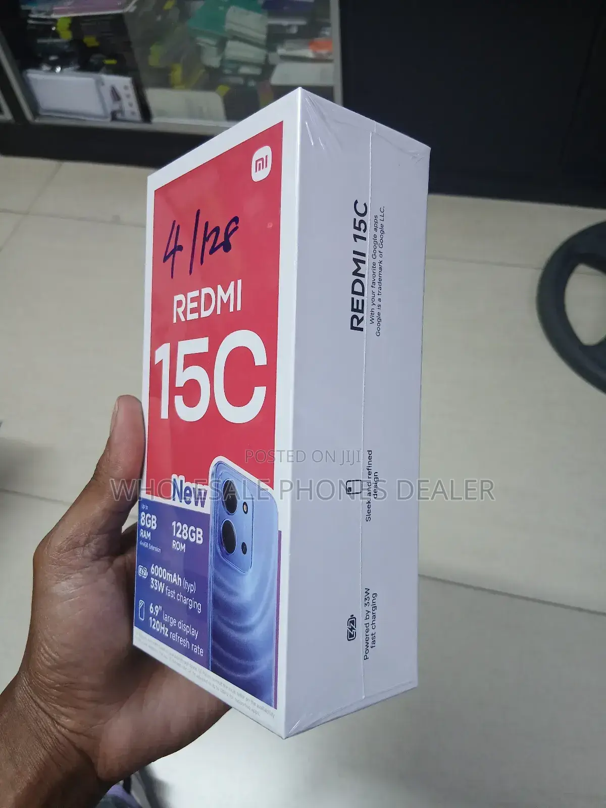 New Xiaomi Redmi 15C 4G 128 GB Black