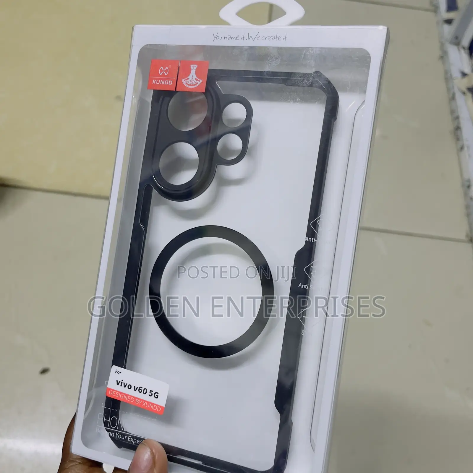 Vivo V60 5g Xundo Clear Case