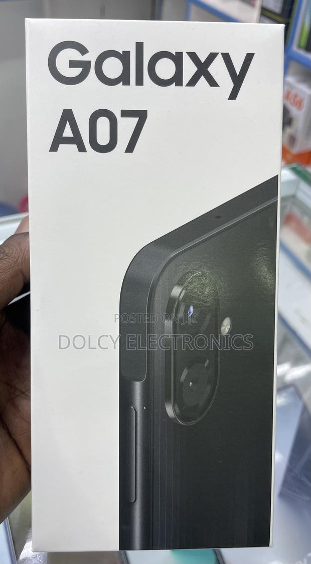 New Samsung Galaxy A07 128 GB Black