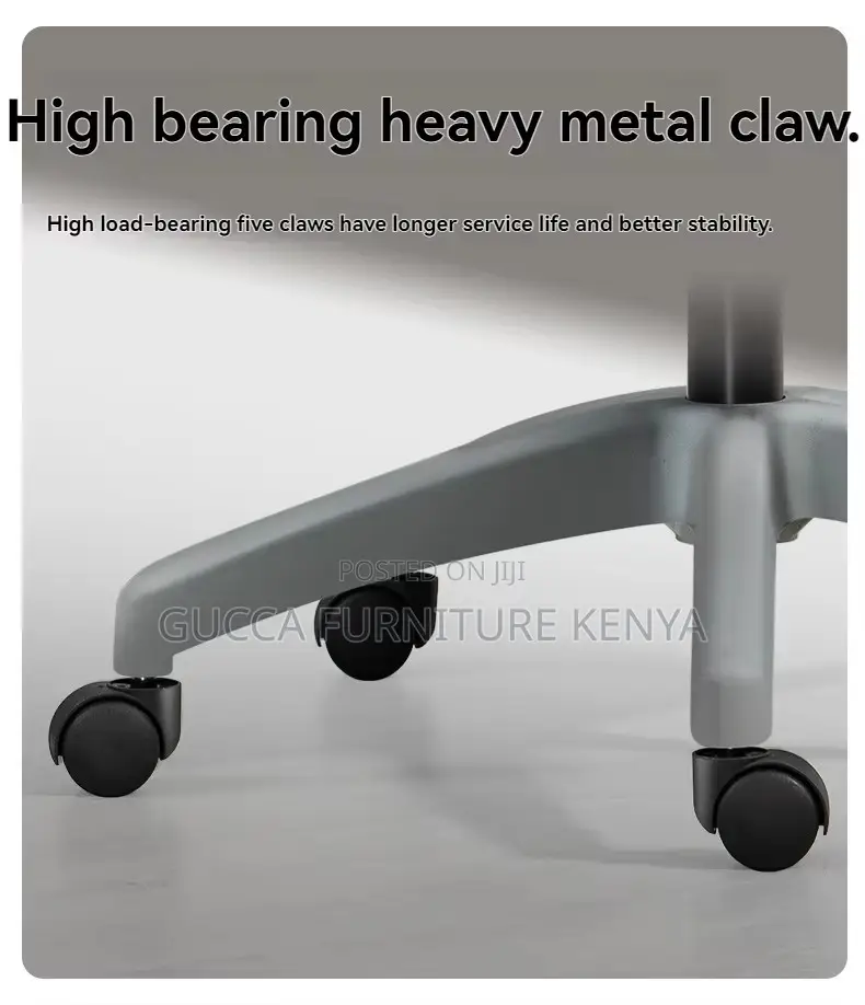 Orthopedic Office Chair With Footrest