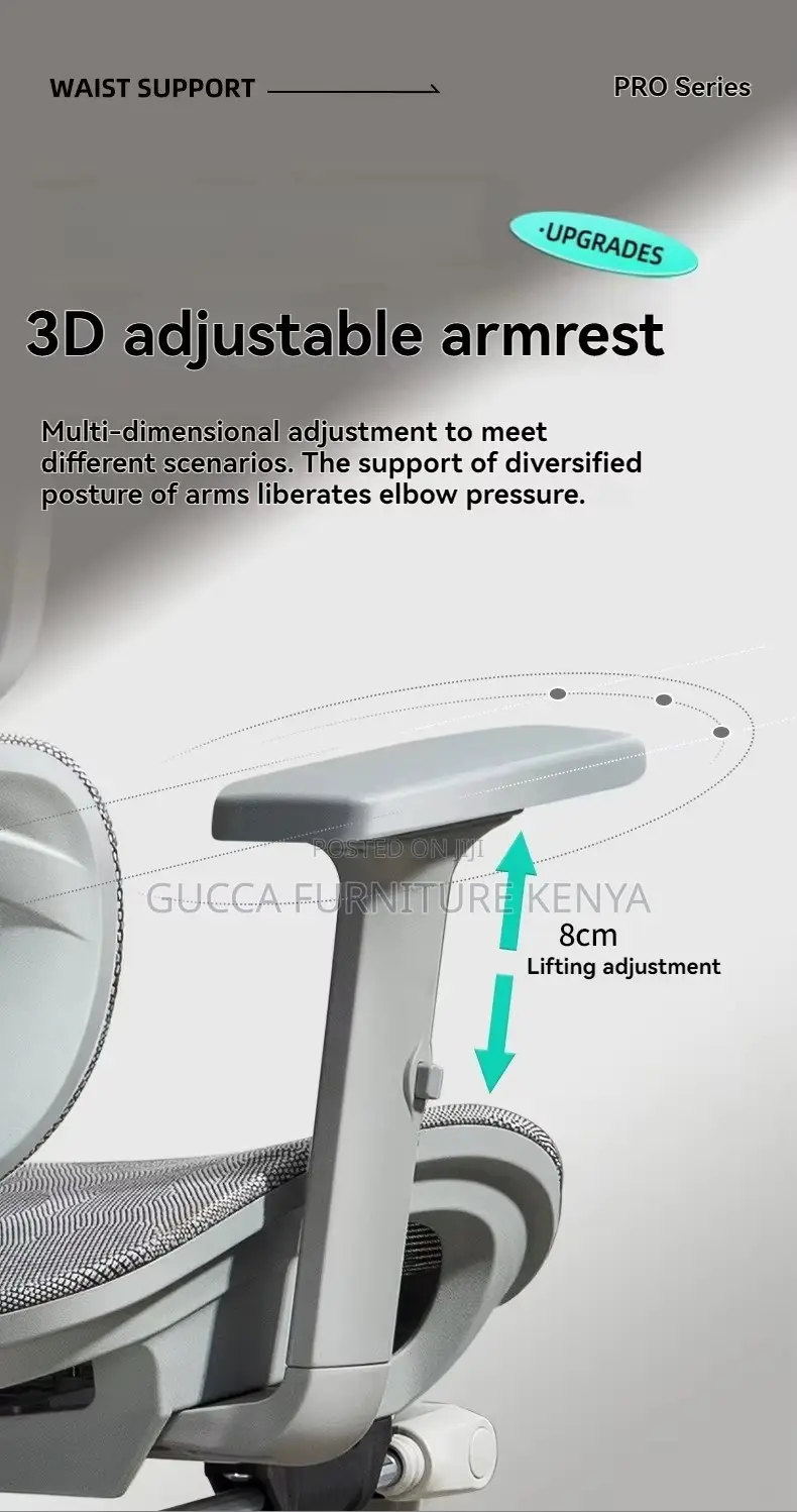 Orthopedic Office Chair With Footrest