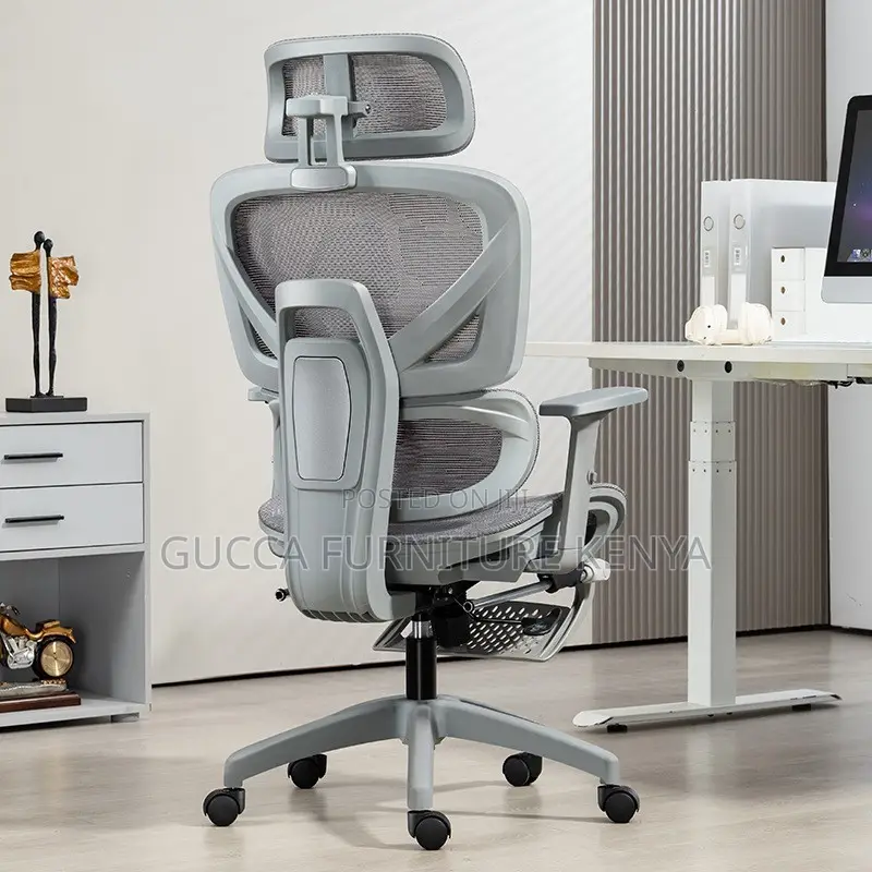 Orthopedic Office Chair With Footrest